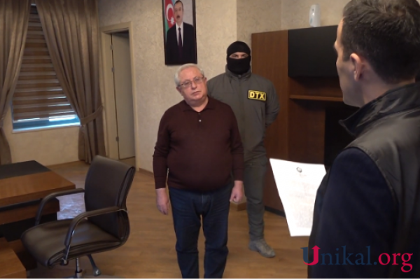 DTX Neftçala icra başçısını belə həbs etdi - VİDEO