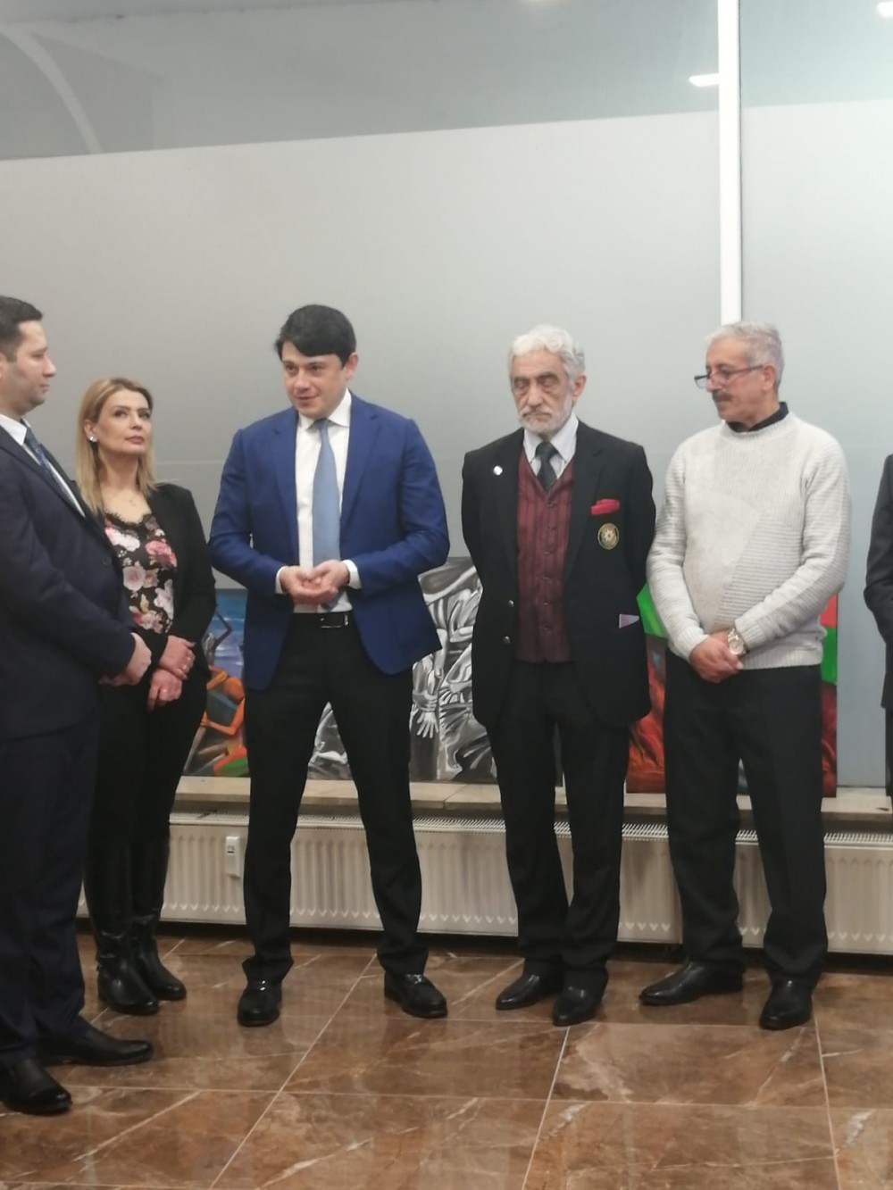 Əşrəf Heybətovun Berlində Xocalı sərgisi təşkil edildi - Fotolar