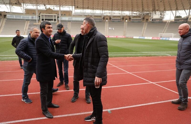 Giqqz “Qarabağ”ın bazasında FOTOLAR