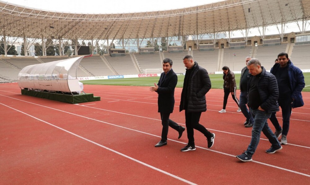 Giqqz “Qarabağ”ın bazasında FOTOLAR