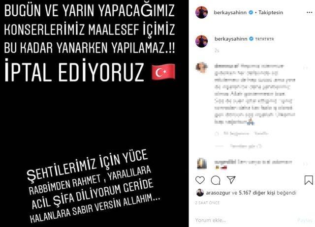 Konsertlər və tədbirlər ləğv olundu - SƏBƏB (VİDEO)