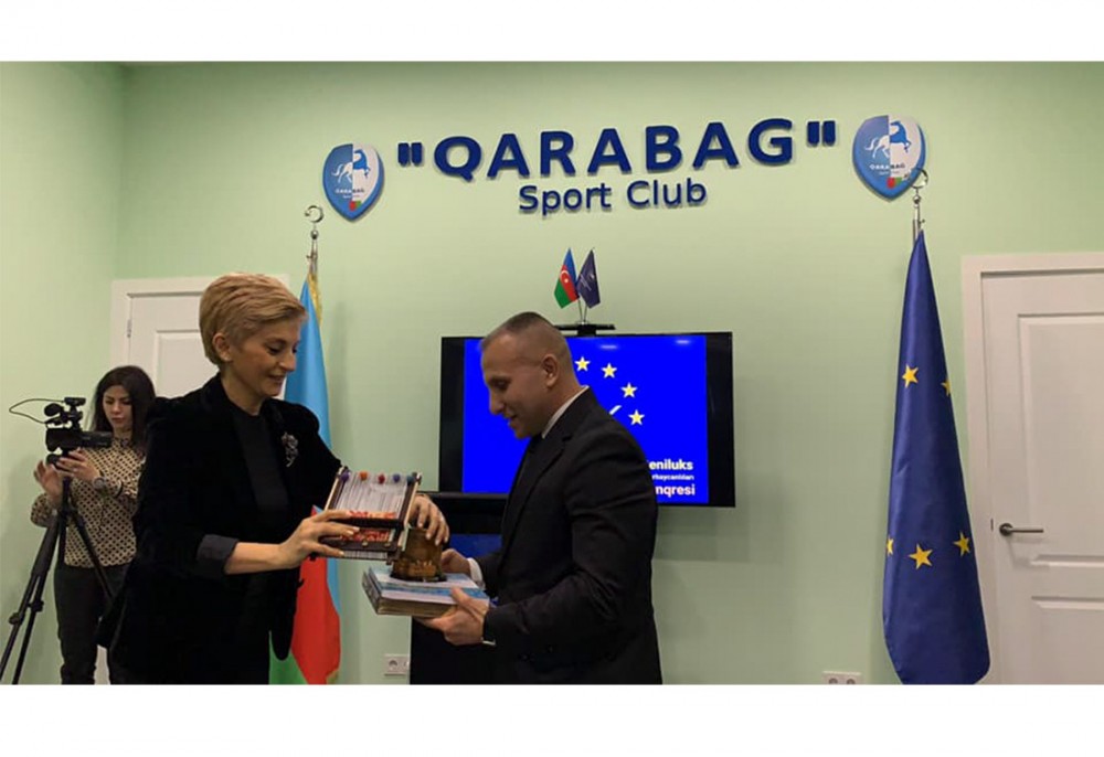 Rotterdamda "Qarabağ" idman klubu açıldı - FOTO