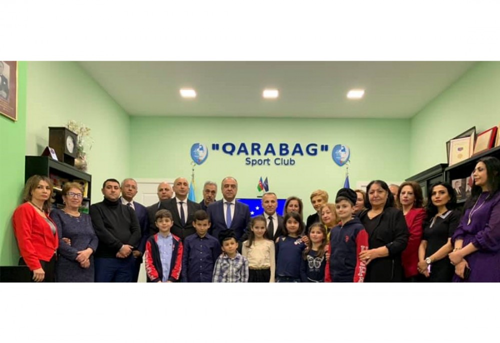 Rotterdamda "Qarabağ" idman klubu açıldı - FOTO