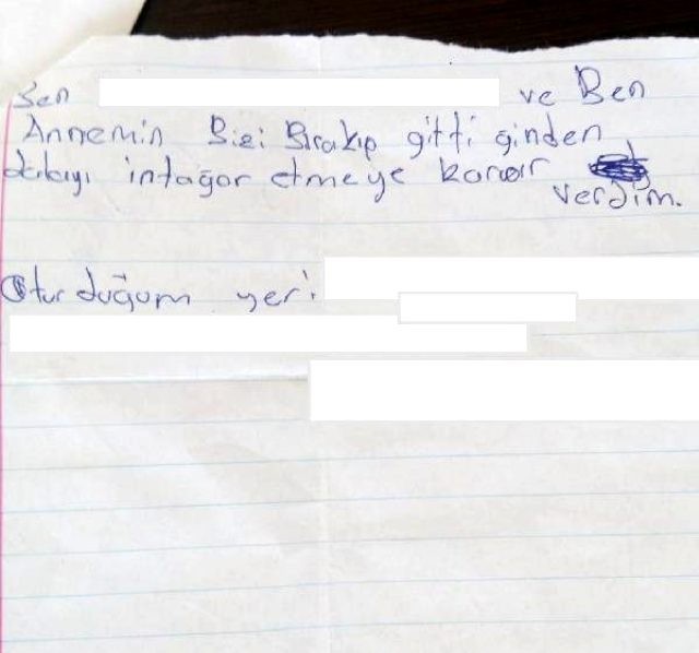12 yaşlı oğlan intihar məktubu yazdı sonra ... FOTO+VİDEO