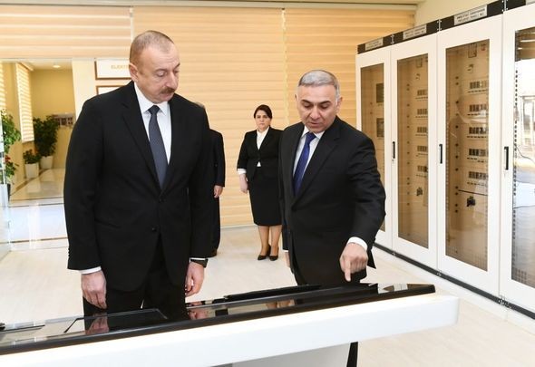 “Ağstafa” elektrik yarımstansiyası istifadəyə verildi - FOTO