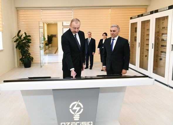 “Ağstafa” elektrik yarımstansiyası istifadəyə verildi - FOTO