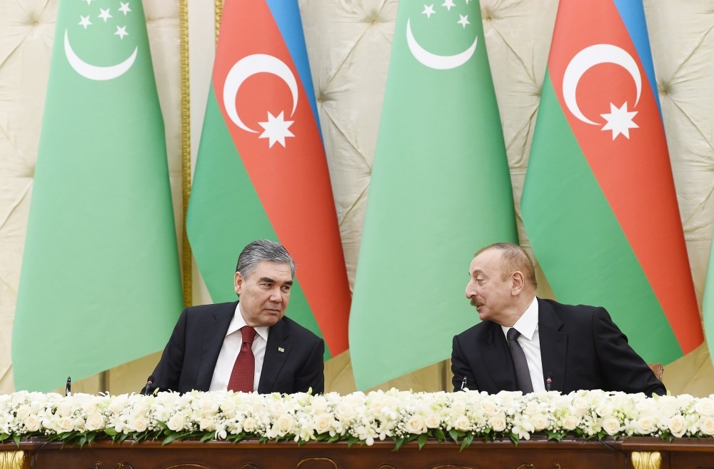 Azərbaycan-Türkmənistan sənədləri imzalandı - FOTOLAR-YENİLƏNİB