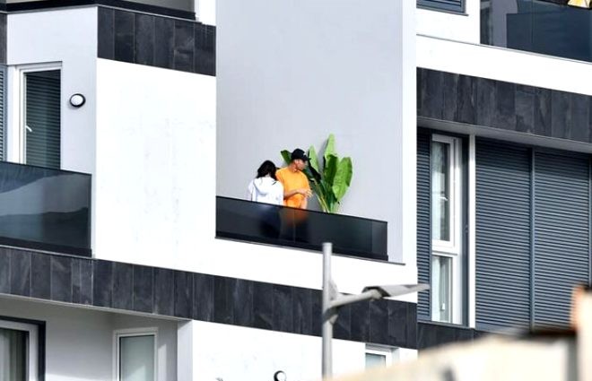 Kriştiano Ronaldonun karantində ilk görüntüsü ortaya çıxdı - FOTO