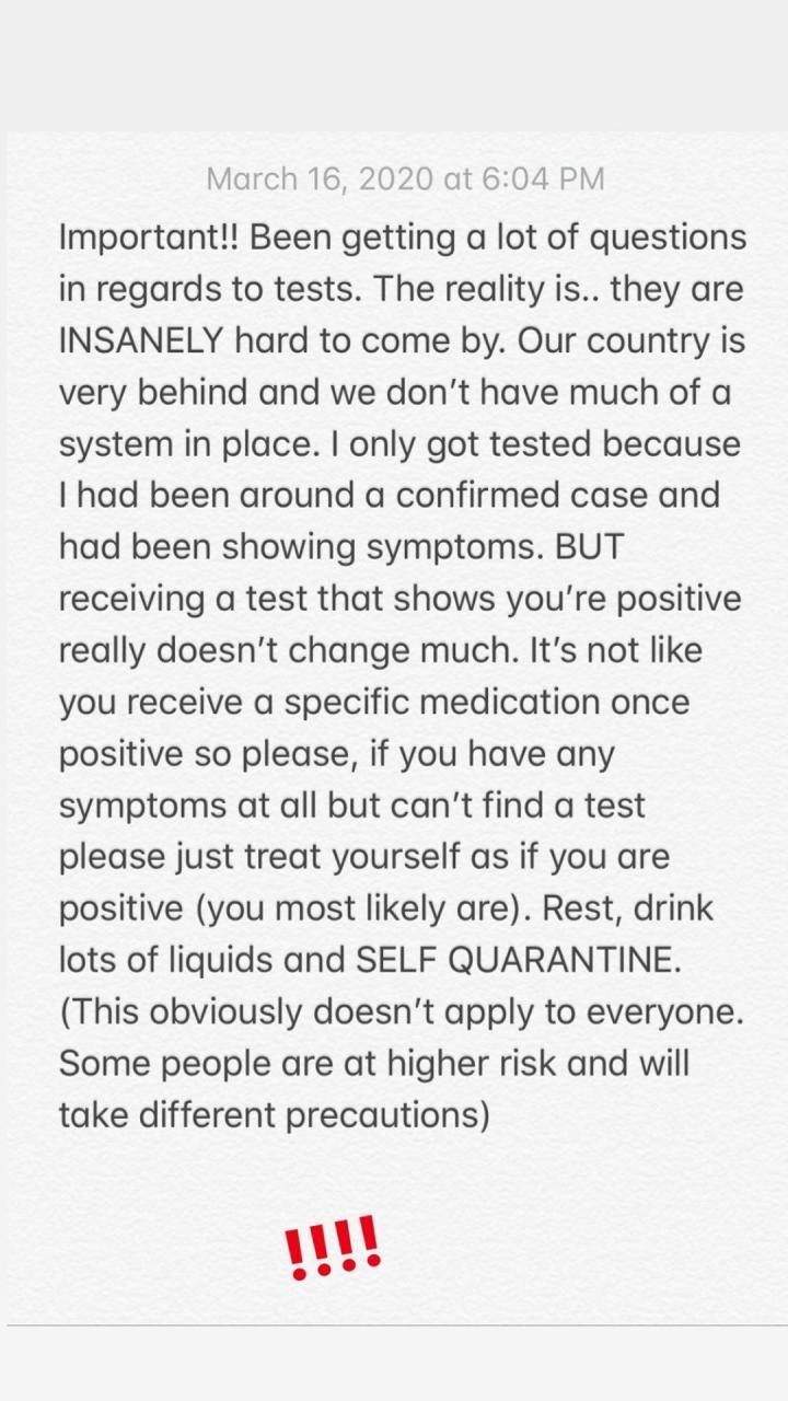 Koronavirusa yoluxan aktrisa: "Ölkəmiz çox geridə qalıb" - FOTOLAR