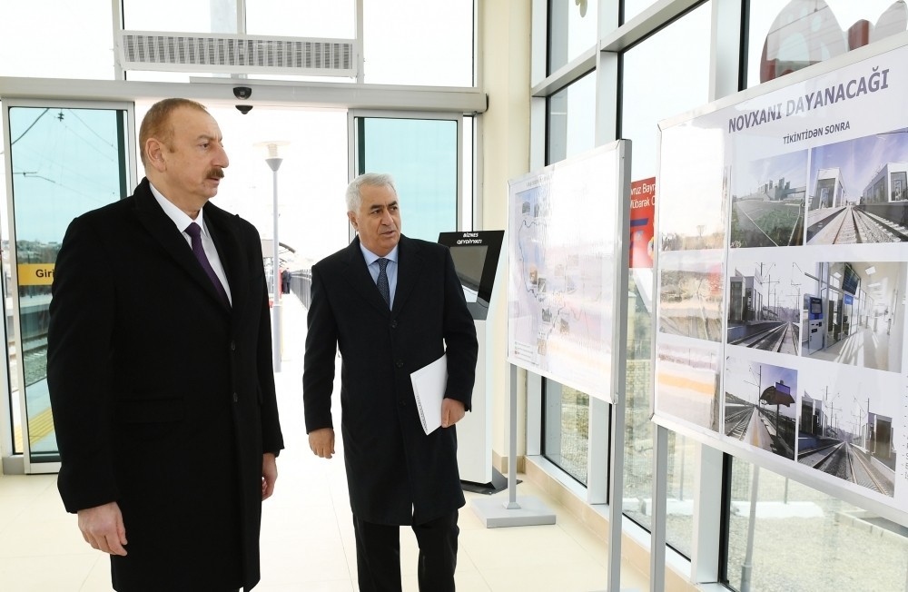 İlham Əliyev yol açılışına qatıldı - FOTOLAR-YENİLƏNİB