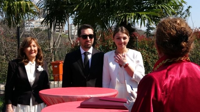 Gəlin İtalyan olunca belə evləndilər - FOTO