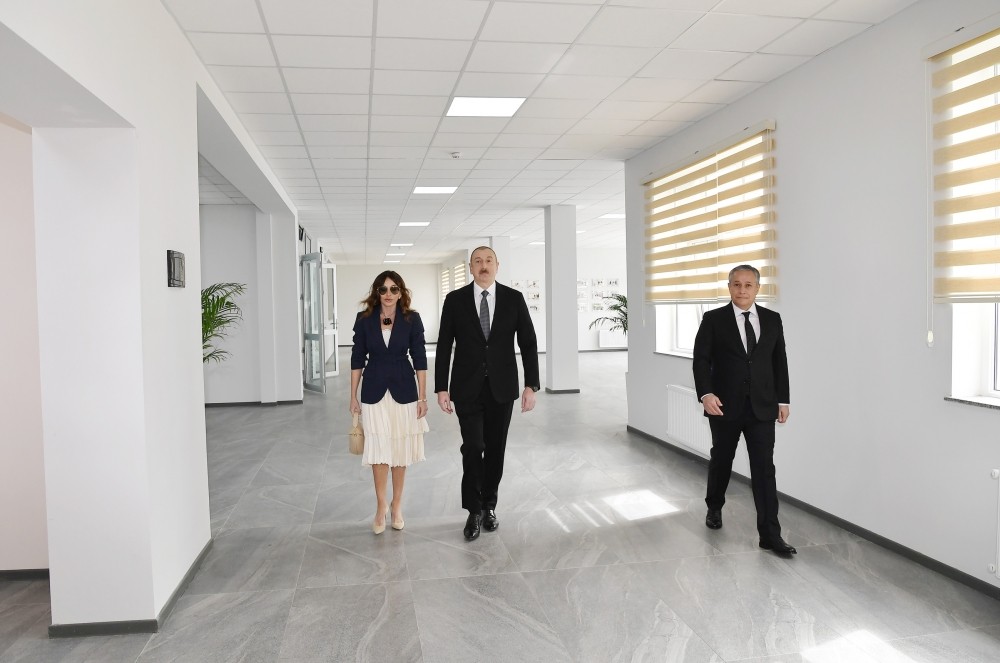 Prezident və xanımı Hövsan yaşayış kompleksinin açılışını belə etdilər - FOTOLAR