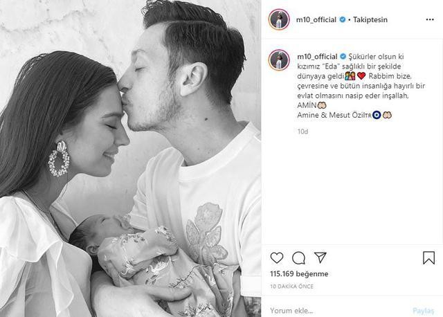 Mesut Özil ata oldu - FOTO