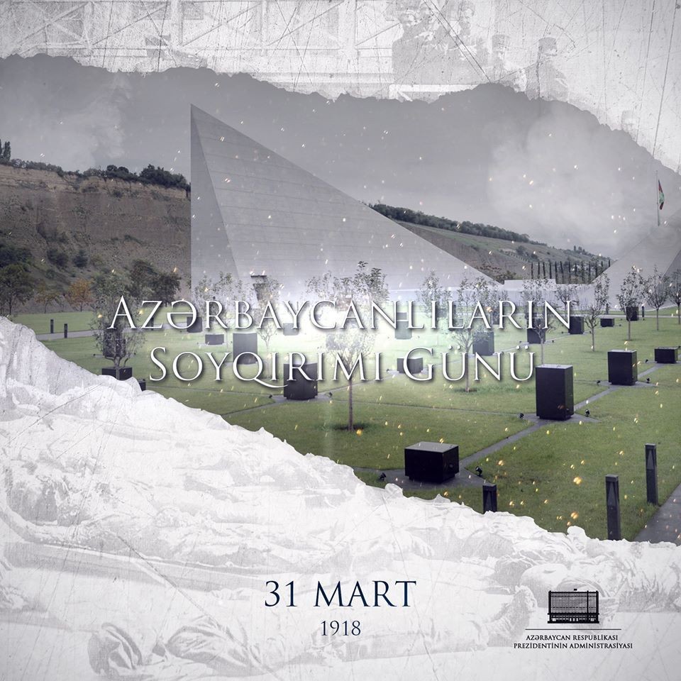 İlham Əliyevdən 31 Mart soyqırımı ilə bağlı paylaşım - FOTO