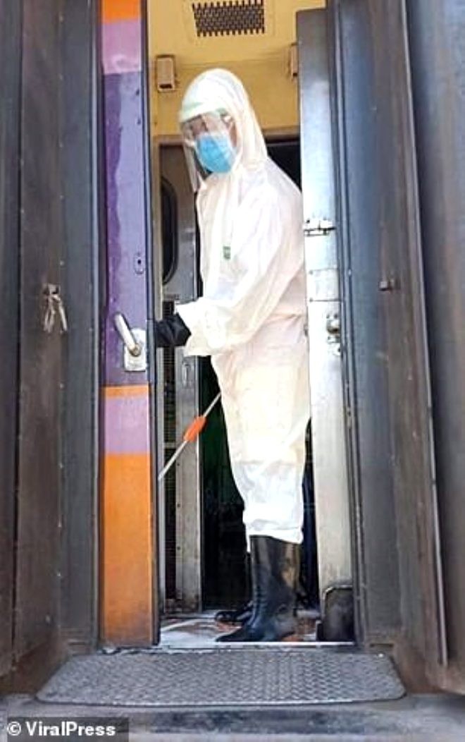 Koronavirus xəstəsindən iyrənc hərəkət