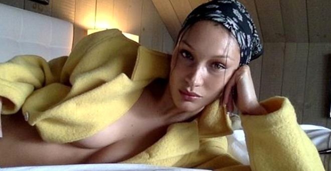 Məşhur model bu görüntüsü ilə gündəmə gəldi - FOTOLAR