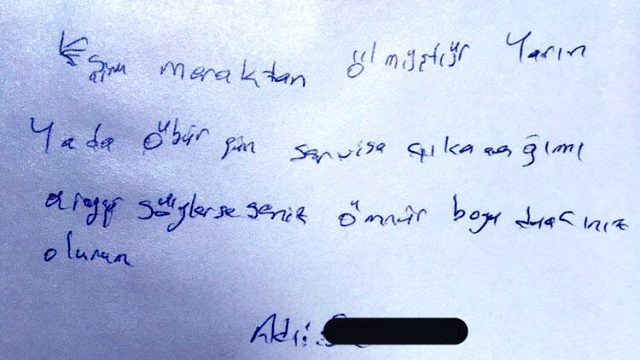 Komadan ayılan xəstənin yazdığı məktub həkimləri ağlatdı - FOTO