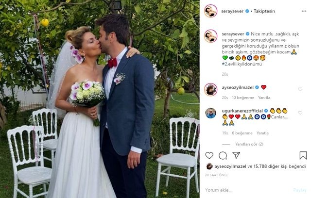 Aparıcı əri ilə dodaq-dodağa fotosunu paylaşdı 