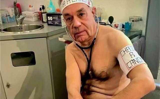 Almaniyada həkimlər belə etiraz etdilər - FOTOLAR