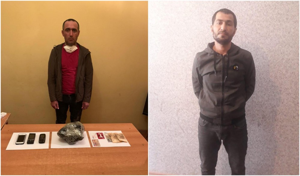 İranla sərhəddə insident olub, narkotik alverçiləri saxlanılıb - FOTO