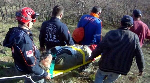 Ayağını sındıran 65 yaşlı kişini xilas edib cərimələdilər FOTO+VİDEO