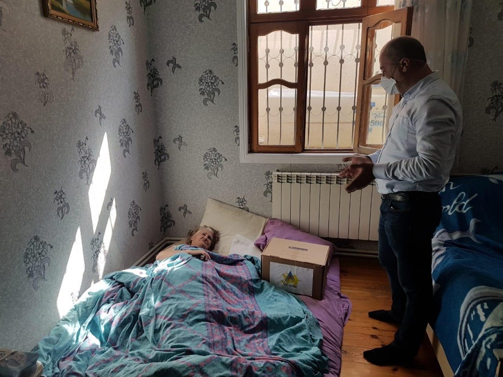 Nazirlikdən veteran idmançılara dəstək - FOTOLAR