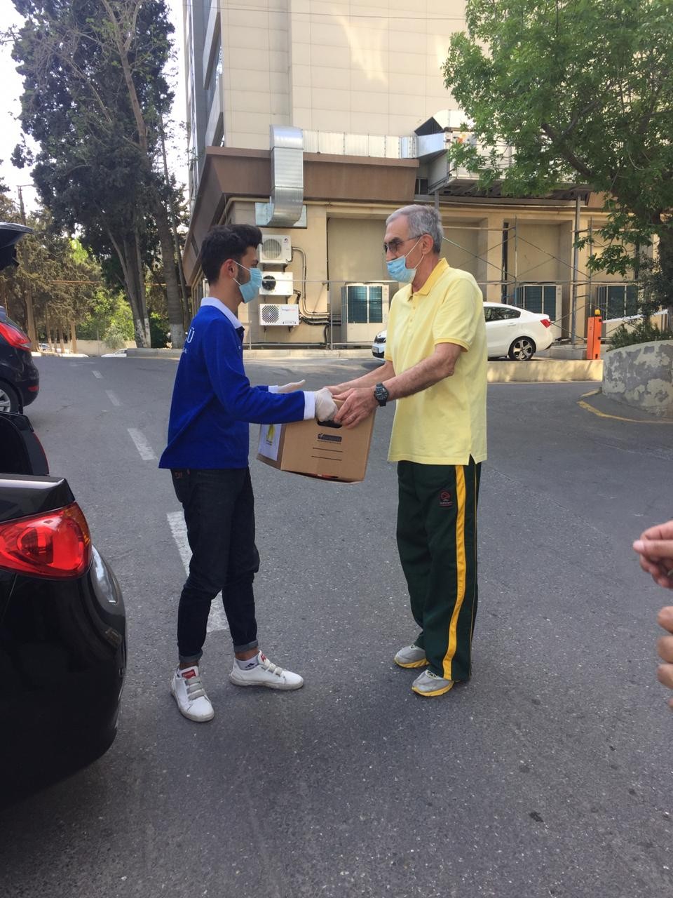 Nazirlikdən veteran idmançılara dəstək - FOTOLAR