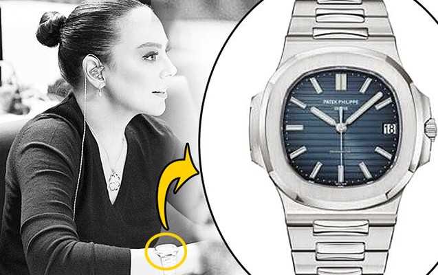 Ebru Gündeş Rüfət Aslanlının saatından aldı - Qiyməti isə... (FOTOLAR)