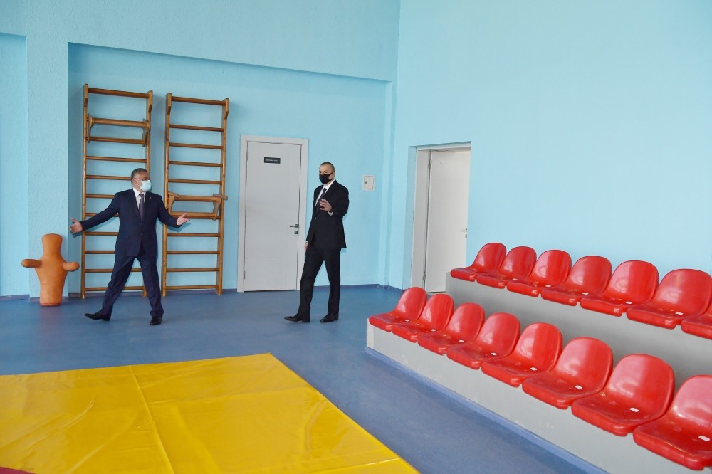 Tərtər Olimpiya İdman Kompleksinin açılışı oldu - FOTOLAR