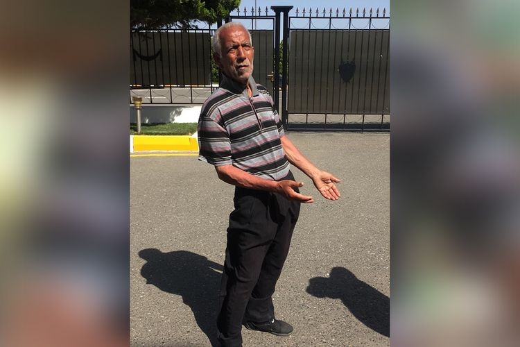 Tapılan yaşlı kişi ailəsinə təhvil verildi FOTO