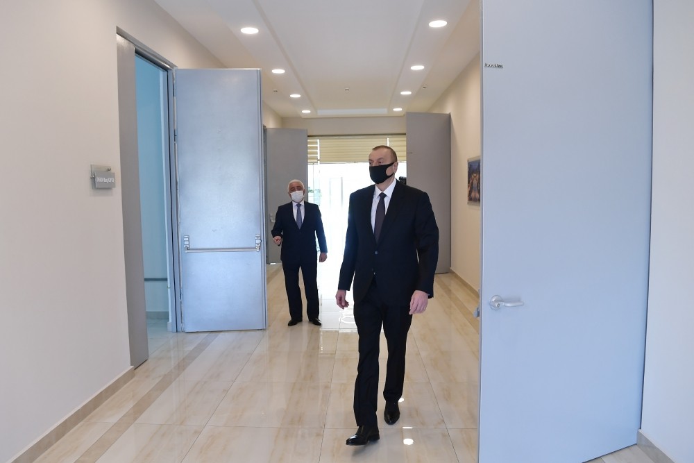 Prezident “Əhmədli” yarımstansiyasının açılışında - FOTOLAR (YENİLƏNİB)