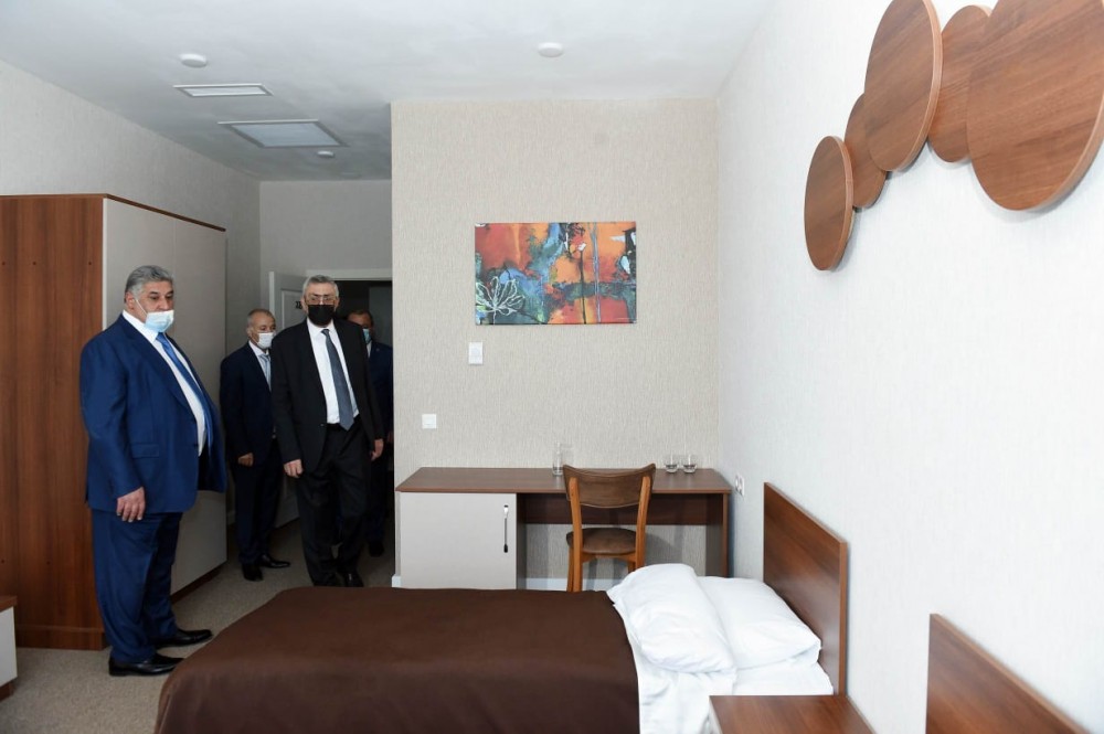 Nazir yeni İdman Kompleksinin açılışında - FOTOLAR