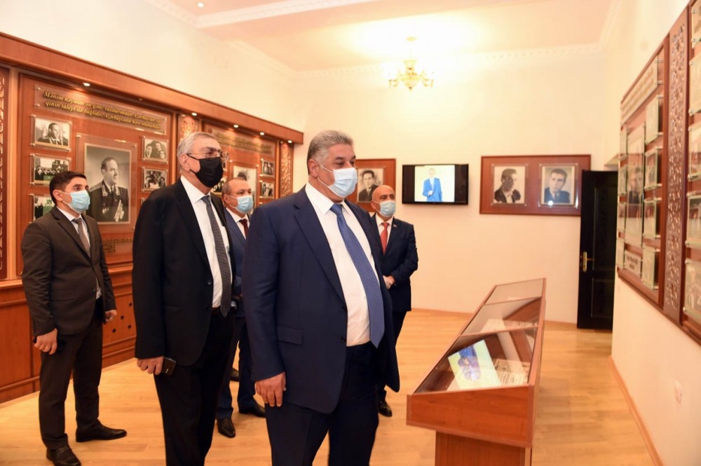 Nazir yeni İdman Kompleksinin açılışında - FOTOLAR