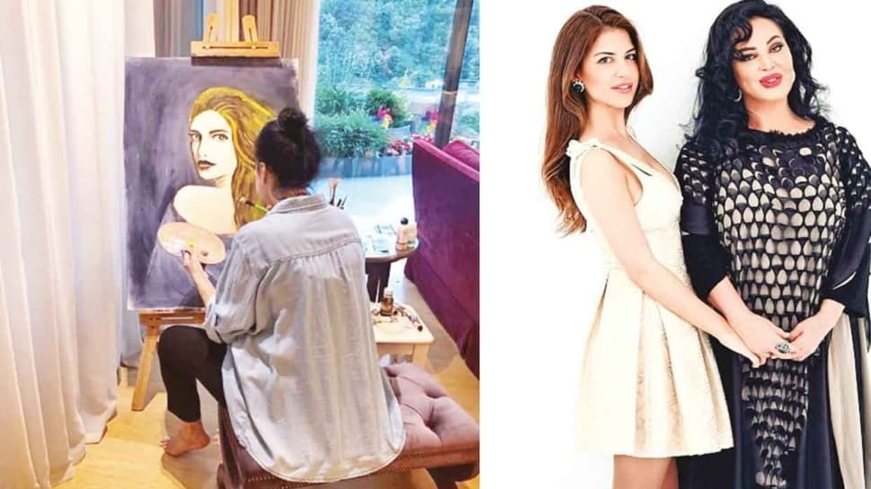 Türkan Şoray illər sonra rəssamlığa qayıtdı - FOTO