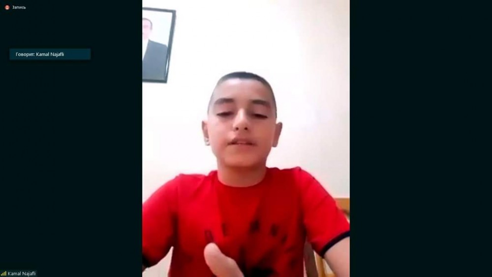 Nazir bu bölgələrin gəncləri ilə onlayn görüş keçirdi - FOTOLAR