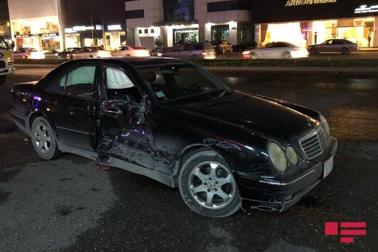 Bakıda dörd avtomobil toqquşub - Foto