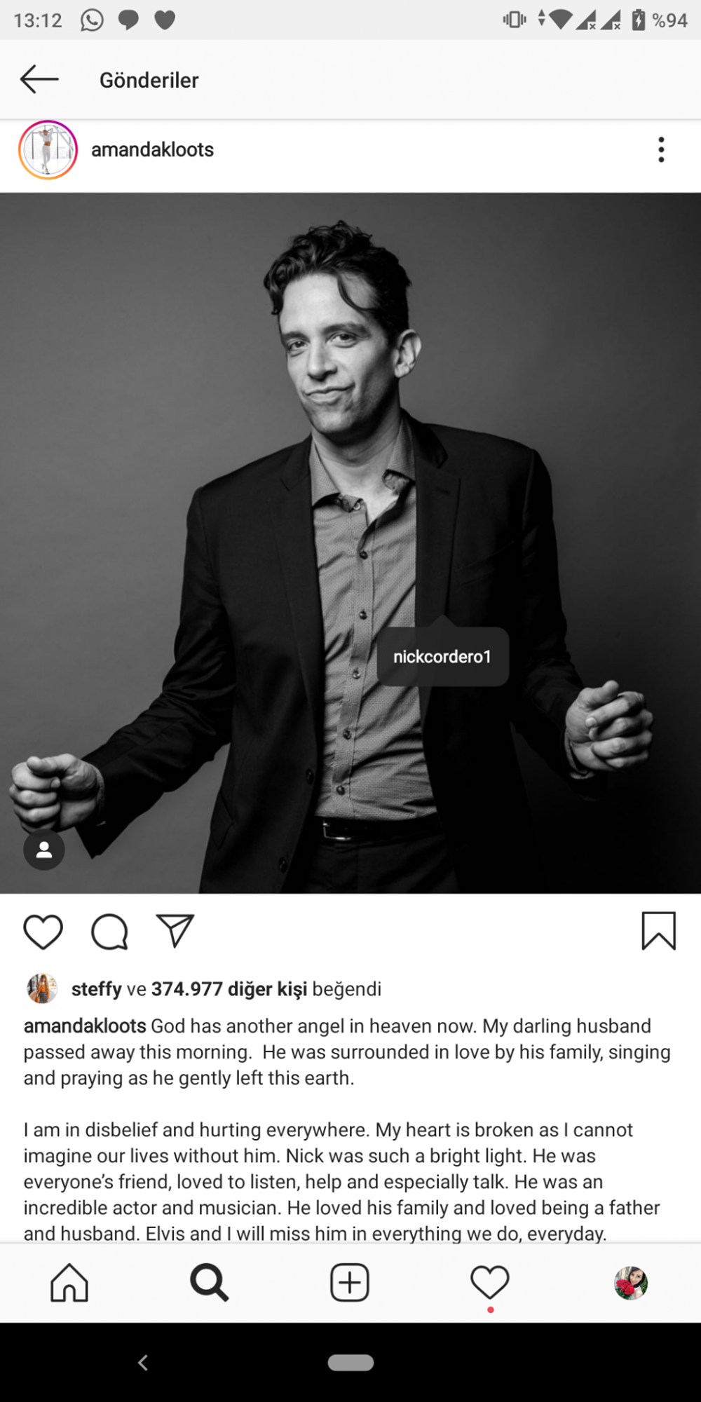 Məşhur aktyor koronavirusdan dünyasını dəyişdi - FOTO