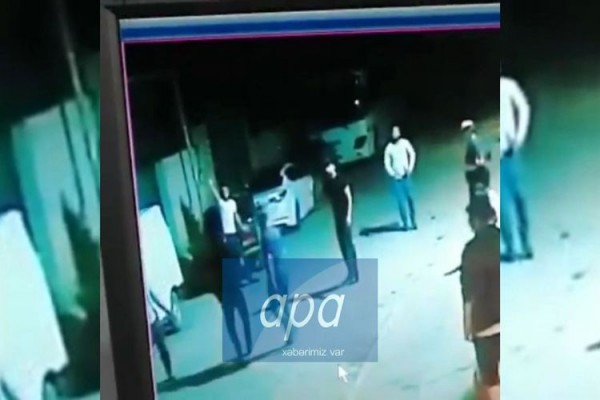 Bakıda kriminal avtoritetin öldürülmə anı - VİDEO