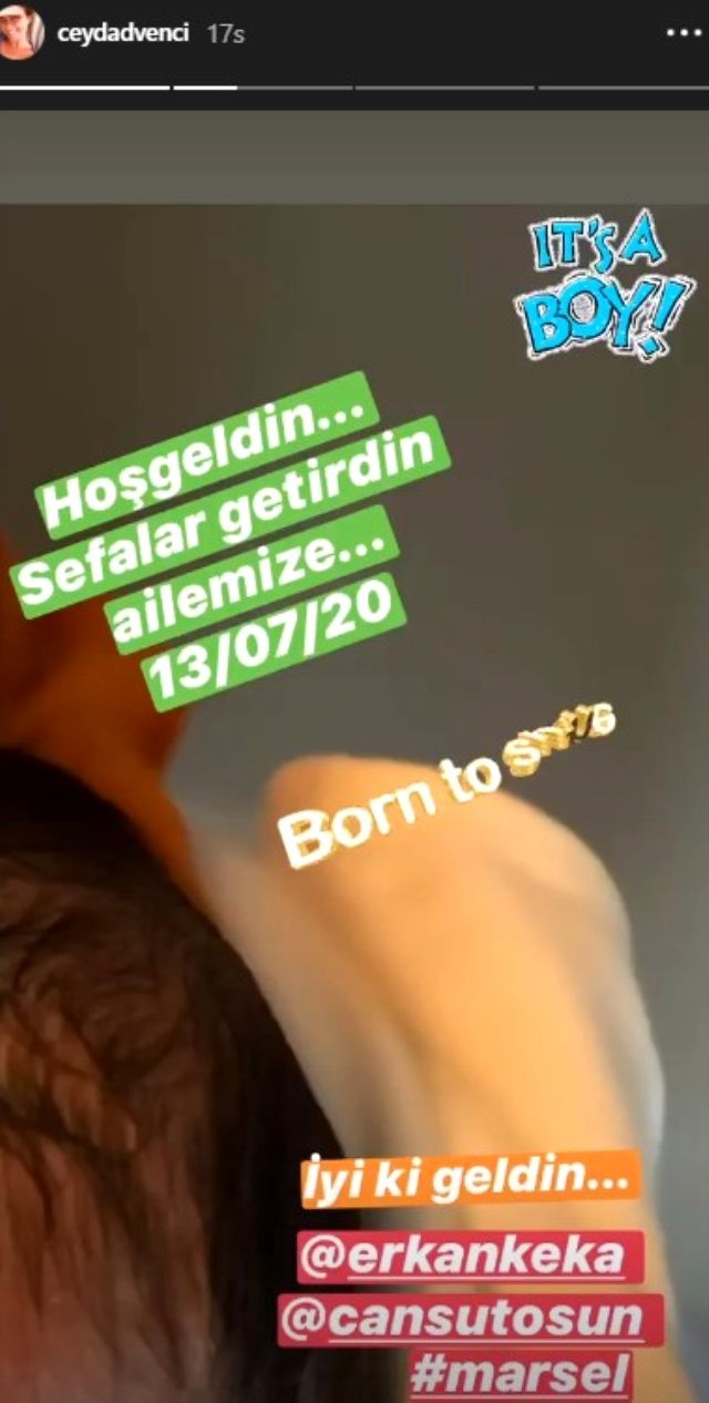 "Çukur"un məşhur aktyoru ata oldu - FOTO