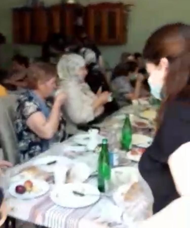 Bakıda yas mərasimi təşkil edənlər saxlanıldı - FOTOLAR