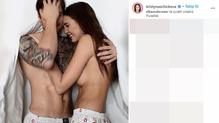 Məşhur futbolçunun bacısı reklam zamanı soyundu - FOTO
