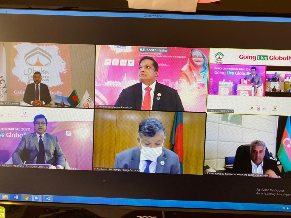 Azad Rəhimov İƏT Gənclər paytaxtı Dəkkəni təbrik etdi - FOTO