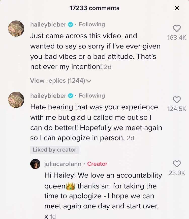 Məşhur model ofisiantdan üzr istədi - FOTO