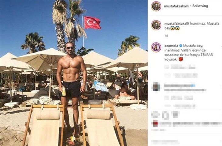 "Ölümü gözə almısan" - Ezgi Moladan sevgilisinə