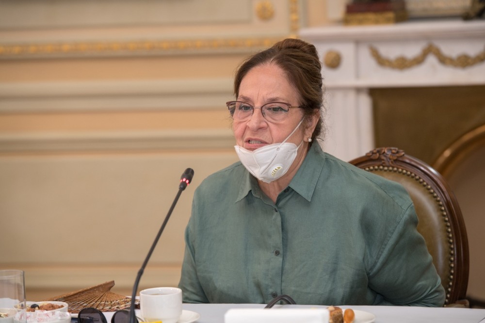 Prezident köməkçisi mədəniyyət və incəsənət xadimləri ilə görüşdü - FOTOLAR