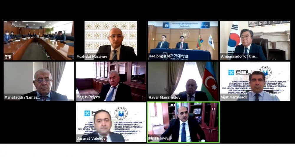 BMU ilə İnha Universiteti arasında ikili diplom proqramı gerçəkləşir 
