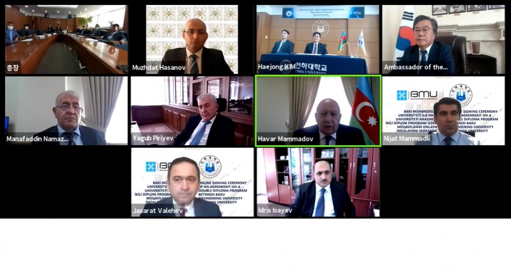 BMU ilə İnha Universiteti arasında ikili diplom proqramı gerçəkləşir 