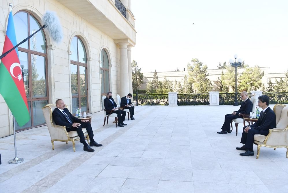 Prezident Cuniçi Vadanın etimadnaməsini qəbul etdi - FOTO
