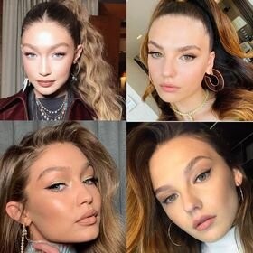 Məşhur modelin bənzəri tapıldı - FOTO