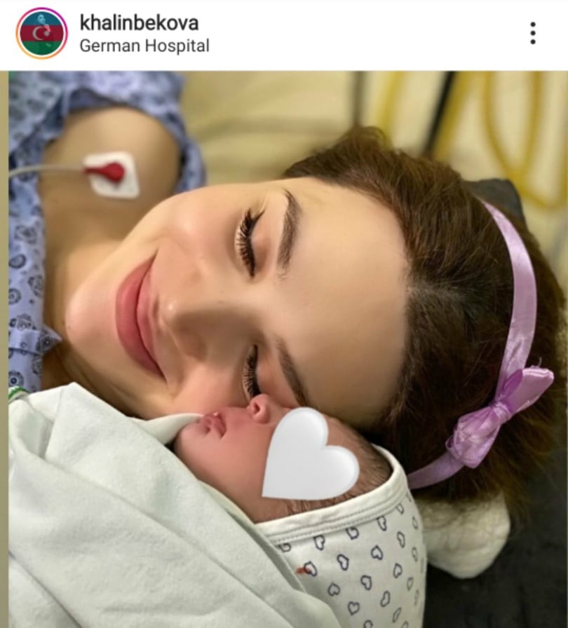 Azərbaycanlı aktrisa ana oldu - FOTO